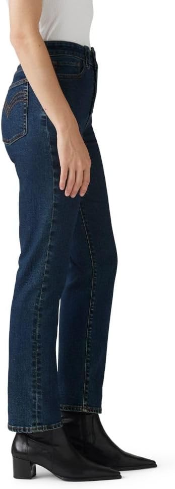Levi's Womens Wedgie Straight Western Jeans - Image 3
