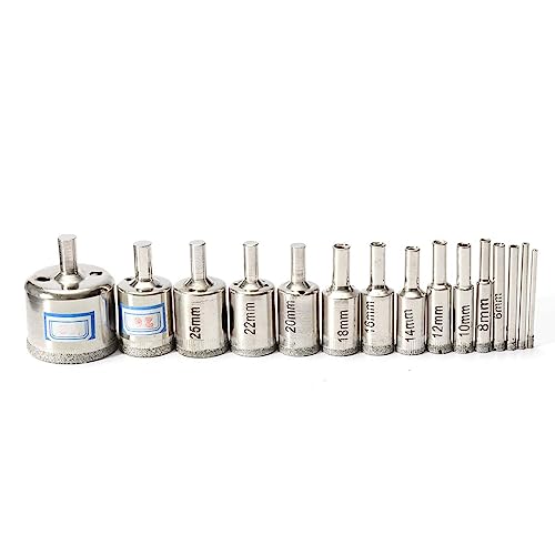 Set 15 piezas de Brocas Diamante 3-42mm para Cerámica miniatura 5