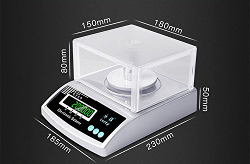 Pesi in tessuto da 1000 g, 0,01 g Bilancia elettronica di precisione Bilancia analitica digitale con taglierina per campioni in tessuto rotondo da 100 cm² e parabrezza (1000 g, 0,01 g+Pesi+Campionat