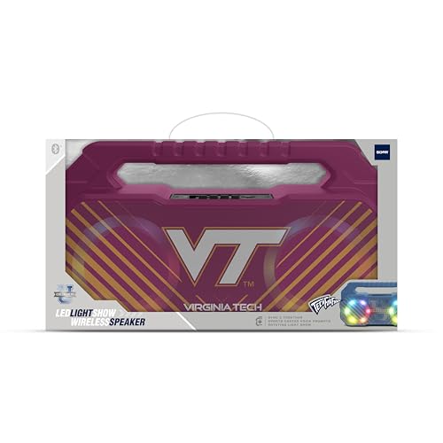 Image of SOAR NCAA Unisex NCAA Wireless Boombox Speaker