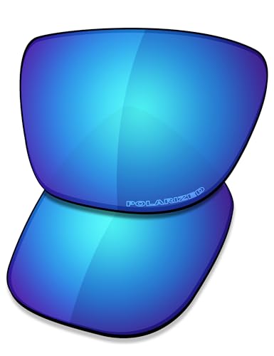 Image of Saucer Premium Replacement Lenses & Earsocks for Oakley Wheel House OO9469 Sunglasses High Definition - Glacier Blue Polarized