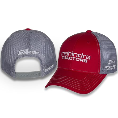 Gorra Snapback Racing Rojo y Gris NASCAR 2024 miniatura 1