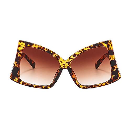 COTIA Oversized Butterfly Cat Eye Sunglasses Women Men Trends Punk Gradient Sun Glasses Unique Irregular Eyeglasse2