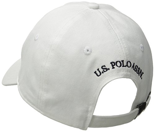 Image of U.S. Polo Assn. Baseball Cap, 100% Cotton Adjustable Dad Hat with Small Pony Logo