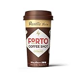 FORTO Coffee Shots - 200mg Caffeine, Vanilla Latte, High Caffeine Cold Brew Coffee, Bottled Fast Coffee Energy Boost, 2 Fl Oz (Pack of 12)