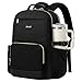 LOVEVOOK Laptop Backpack for Women with Pouch Pocket for Large Capacity Cup,17.3 Inch Backpack Womens Travel Backpack, Waterproof Laptop Computer Bag for Work Business Backpack College Teacher