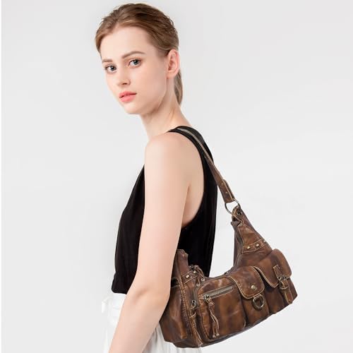 Bolso Hobo para Mujer en Cuero Vegano Suave miniatura 2