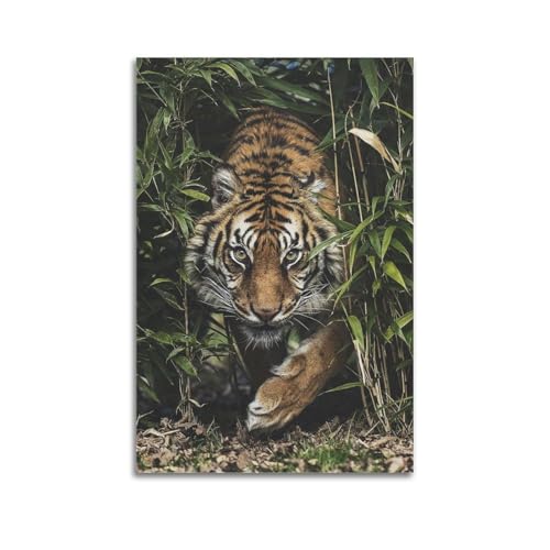 Image murale artistique grand format tigre pour habiller un mur vide 60x90