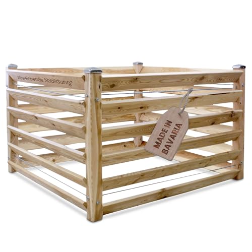 Moderner Komposter Single ca. 100x100 cm Höhe 80 cm aus...