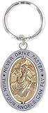 AngelStar Never Drive Faster Than Your Angels Can Fly Keychain
