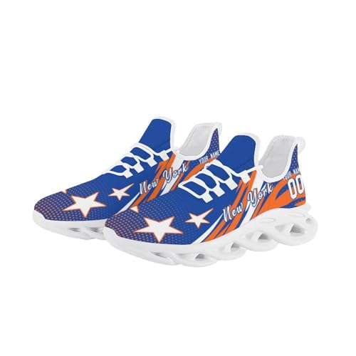 Custom City Basketball Flex Sneakers Personalized Name Number Athletic Shoes Fans Gifts Breathable Casual Shoes for Men Women2