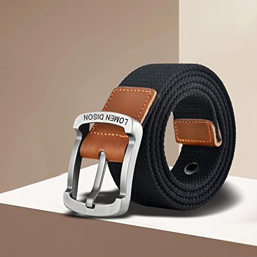 Woven Canvas Belt with Pin Buckle for Training And Travel2