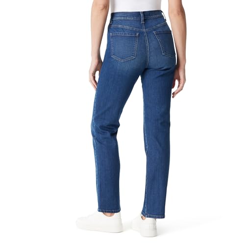 Image of Gloria Vanderbilt Womens Amanda Classic High Rise Tapered Jean Petite