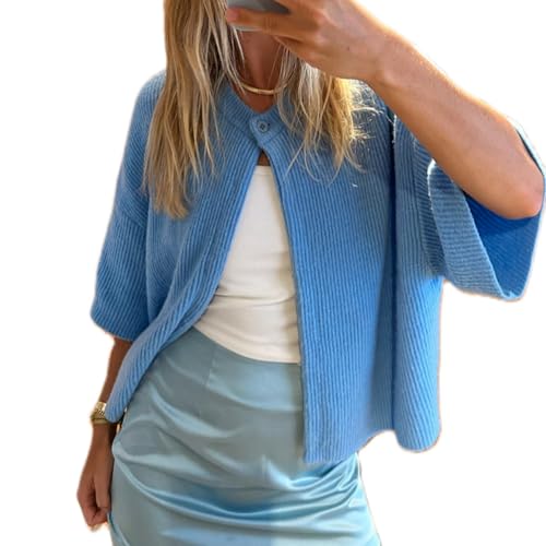 トップス short cardigan 41O-ZP0pJzL.jpg