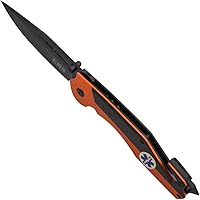 Vista 6 de Snake Eye Tactical Cuchillo táctico 3 en 1 estilo Rescue para militares y primeros auxilios