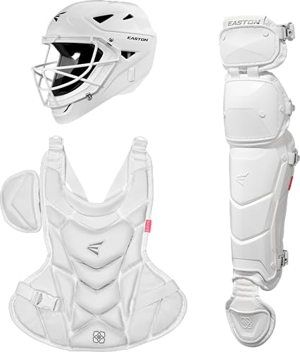 Easton | Jen Schro My Very First Youth Catcher's Set | White | X-Small