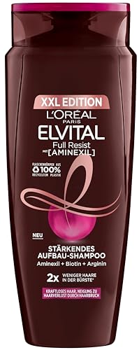 Produktfoto von L'Oréal Paris Stärkendes XXL Shampoo gegen Haarausfall durch Haarbruch, Für kraftloses, brüchiges Haar, Mit Biotin,&hellip;