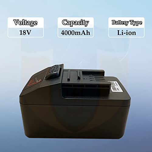 The Power Shop for Snap-on Battery CTB8185 18V 4.0Ah Plus CTC720 Charger Compatible with CT7850 CDR7850H CTL7850 CTB7185 CTB8185 CTB8187