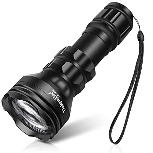 Lampe torche infrarouge 3 W 940 nm | Lampe de poche infrarouge à 3 modes avec indicateur marche/arrêt | Illuminateur d'objectif Fresnel 45 mm pour appareils de vision nocturne, éclairage maximal 500 m Cover