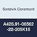 Sandvik Coromant A428.91-06562-22-205K15 Gun Drill
