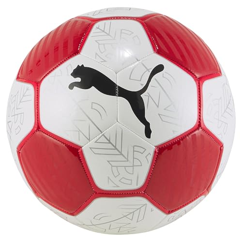 PUMA Prestige Ball Soccer, Unisex Adulto, White, 5