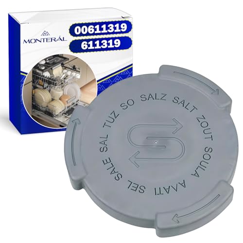 Tapa de Recipiente de Sal para Lavavajillas con Código Original 00611319 611319 para Balay para Constructa para Gaggenau para Neff – MONTERAL