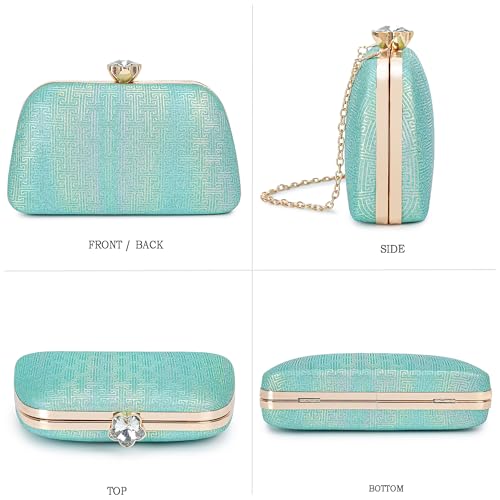 Image of BBTT.ful New Clutch Purses for Women Elegant Evening Bag for Party, Wedding, and Formal Events
