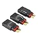 Produktbild OliYin 3 stücke Männlichen Deans zu Weiblich TRX Stecker Wireless Adapter für RC Ladegerät(Packung 3)