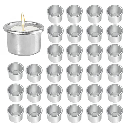 Viilich 30 Stück Kerzenhalter Stabkerze,Kerzentülle aus Metall Kerzeneinsätze aus Kerzenleuchter Set, für Baumkerzen,Geburtstagskerzen, Stabkerzenhalter Deko Cover