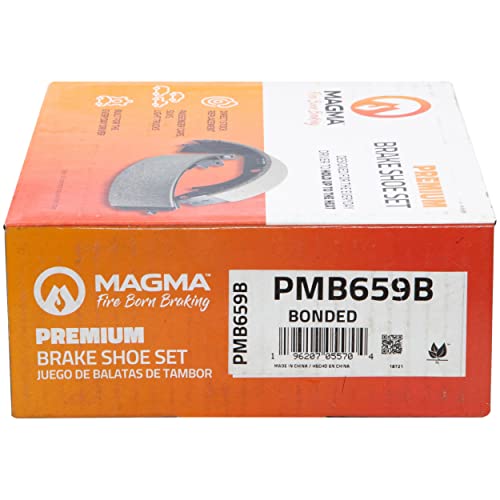 Image of MAGMA Premium PMB659B Bonded Shoes, Rear