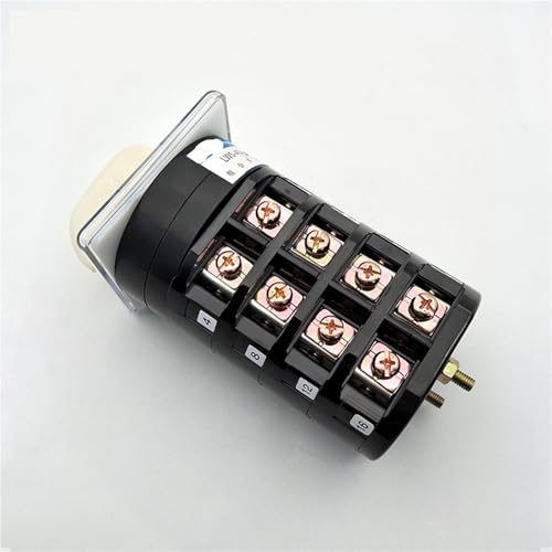Interrupteur à came rotatif LW5-40/4 pour isoler et couper un circuit triphasé de 40A