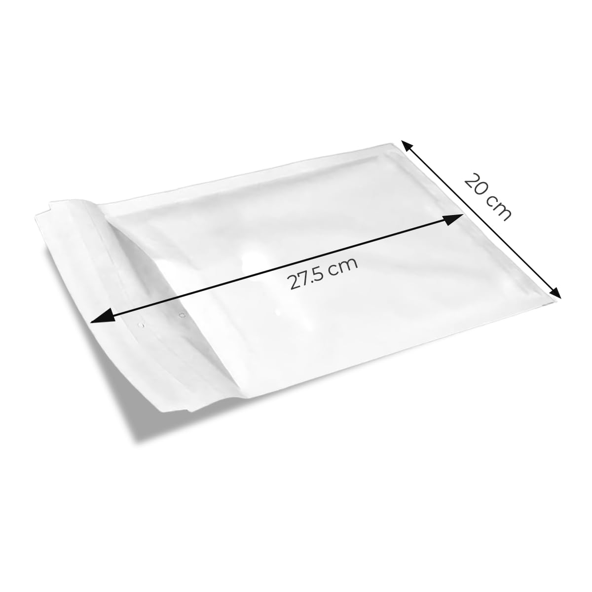 Lot de 200 enveloppe à bulles pour expedition D/4 20 x 27,5cm dimensions interieur 180 x 265 mm blanche pochettes matelassées - Visiodirect
