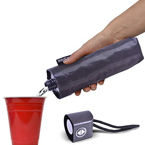 image for GoPong Rain or Shine Umbrella Flask 2 Pack (24 oz Total) - Hidden Alco