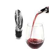 ★ El aireador de vino de alta calidad está hecho de material duradero, el acero inoxidable pulido agrega durabilidad a largo plazo y un estilo atemporal a la barra o mesa de su hogar.