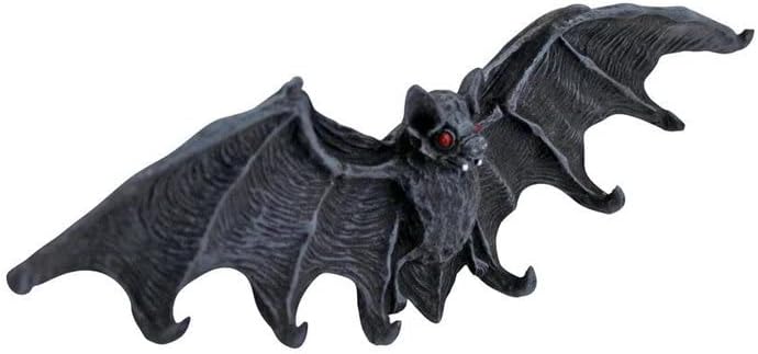 Design Toscano CL5847 Key Hook Rack - Vampire Bat Key Holder Wall Sculpture - Bat Figure - Halloween Bats,Medium