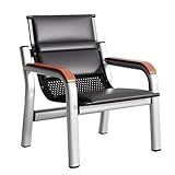 FQMYLTYN Silla de Recepción de Aeropuerto, Banco de Espera para Invitados, Sillas de Cuero para Vestíbulo de Oficina, Muebles de Sala de Espera para Empresas, Hospitales y Conferencias