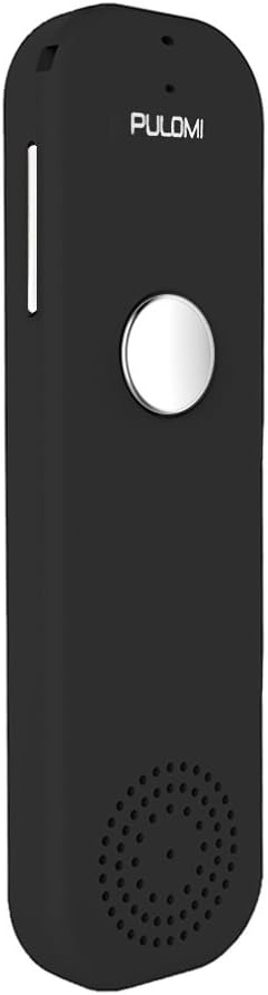 TT Easy Trans Smart Language Translator Device Electronic Pocket Voice Bluetooth 52 Languages for Learning Travel Shopping Business White Red