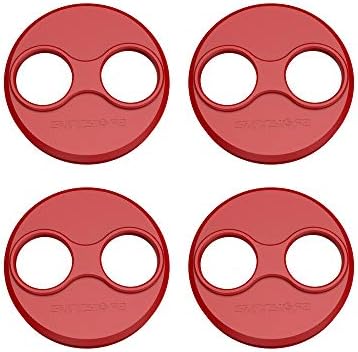 4 Pcs/Set Mavic Mini 3 Pro/Mini/Mini SE Motor Cover Aluminum Alloy for DJI Mini 3 Pro Motor Protection Cover Accessories Red