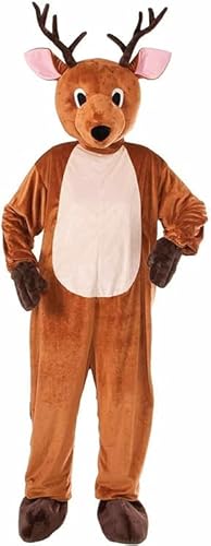 Lormaka Costume da renna mascotte personaggio cervo animale vestito adulto