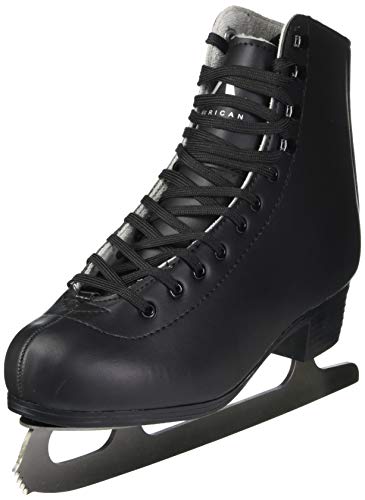 American Athletic Shoe Men's Leather Lined Figure Skates