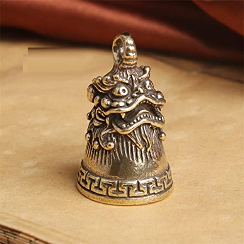 QQYDZSW Figurine Small Brass Statue Golden Brass Craft Minia