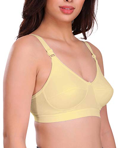 Image of Eve's Beauty Women's Cotton Non-Padded Wire Free Regular Bra
