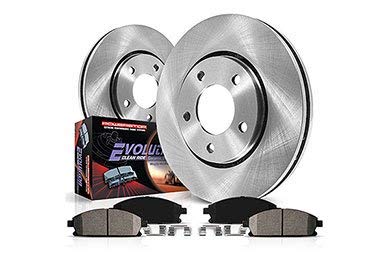 Power Stop KOE2010 Autospecialty Front and Rear Replacement Brake Kit-OE Brake Rotors & Ceramic Brake Pads