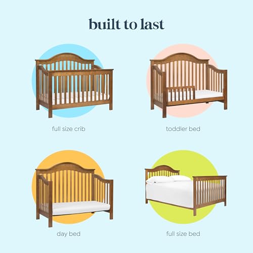 Image of DaVinci Jayden 4-in-1 Convertible Crib, GREENGUARD Certified, Chestnut