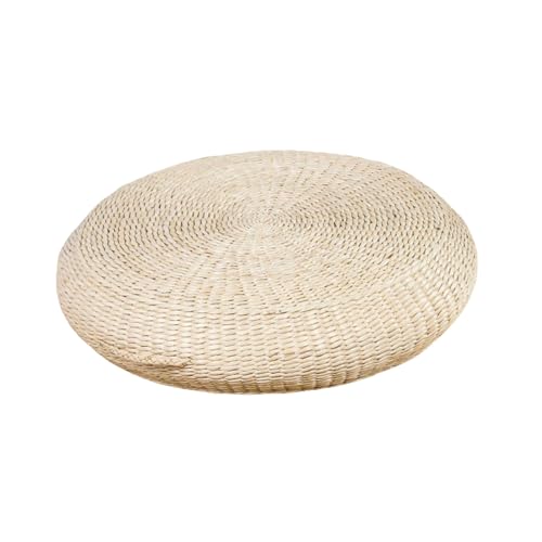Cojín de Asiento Plano de caña, Alfombra Tejida a Mano, reposapiés para meditación, práctica Zen, práctica de Yoga o estatuas budistas. (70 * 10cm/27.5 * 4inch)