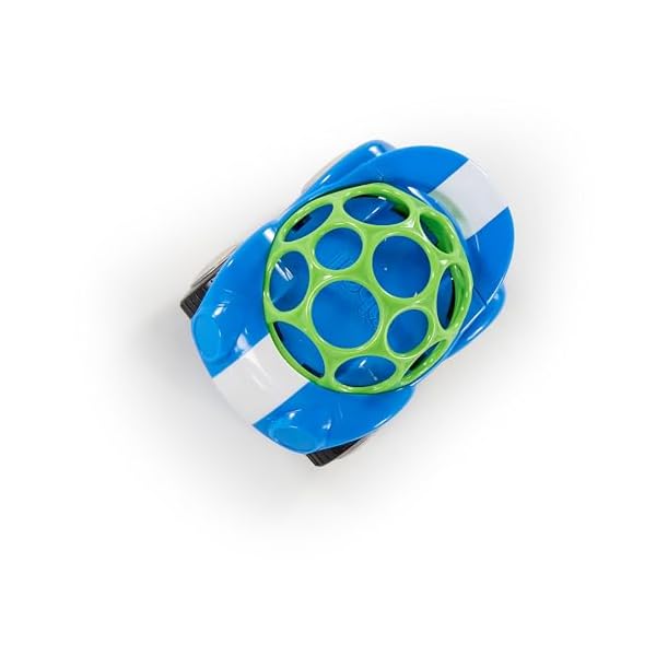 Bright Starts, Oball, Spielzeugauto mit Rassel, Grün-Blau – Bild 6