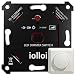 Produktbild iolloi Dimmer Schalter, LED Dimmschalter 5100W Unterputzdosen Drehdimmer für Dimmbare LED/Halogen Leuchtmittel (mit Abdeckung/ohne Klemmkrallen, LED 100W)