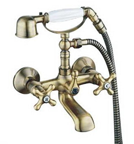 GRIFO MEZCLADOR BAÑO DUCHA SERIE CLASSIC COLOR BRONCE