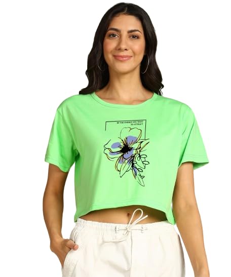 Pure Cotton Luxurious Look Round Neck Half Sleeve Printed Tshirt,...