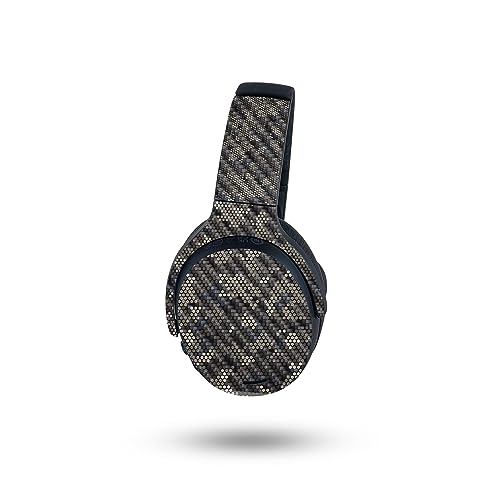Image of MightySkins Carbon Fiber Skin Compatible with Skullcandy Crusher ANC 2 - Camo Dots | Protective, Durable Textured Carbon Fiber Finish | Easy to Apply, Remove, and Change Style
